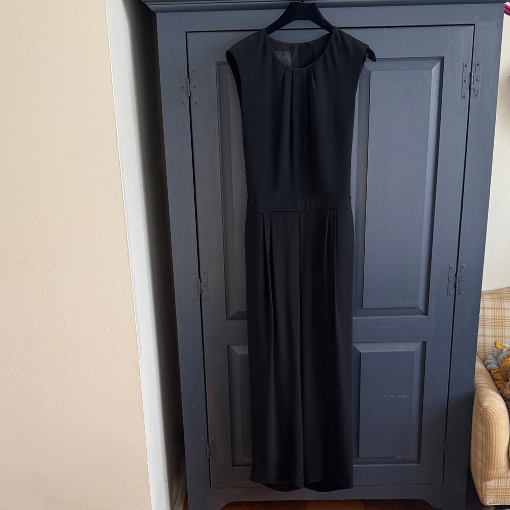 J. Crew Collection Black Sleeveless Jumpsuit